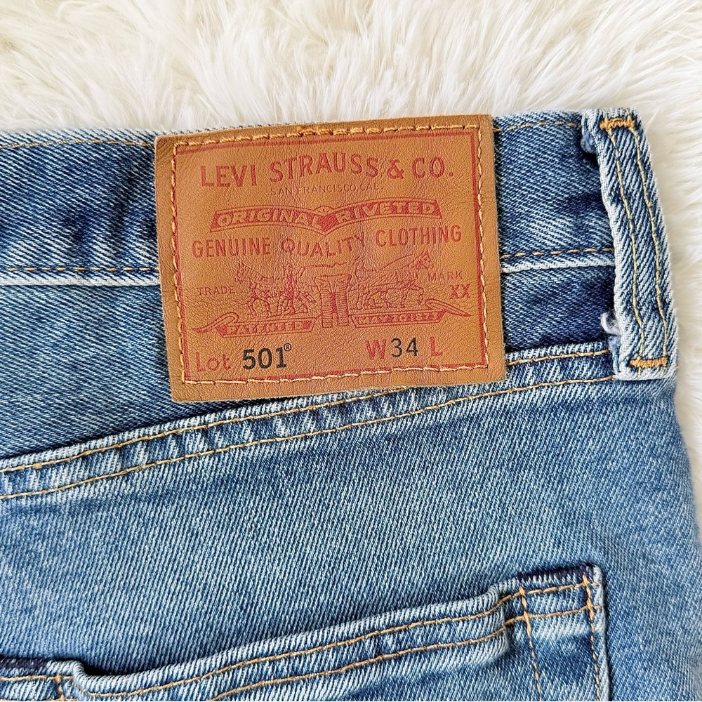 Levi’s 501 Men’s Denim Shorts - Picture 4 of 5